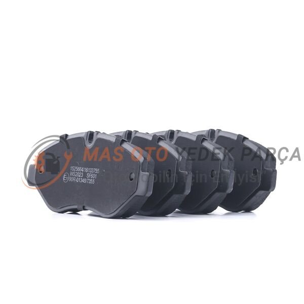 MERCEDES 220-215-209-211-SLK171 FREN BALATASI ARKA TRW GDB1544 A0034209420