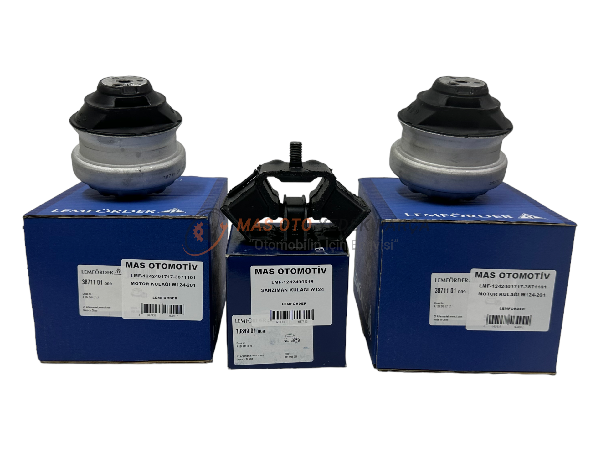 MERCEDES - BENZ W124 - W201 MOTOR KULAĞI VE ŞANZIMAN KULAĞI SET A1242401717 - A1242400618