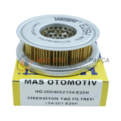 MERCEDES - BENZ W126-W140-W124-W201-W202 DİREKSİYON YAĞ FİLTRESİ A0004662104 E26H