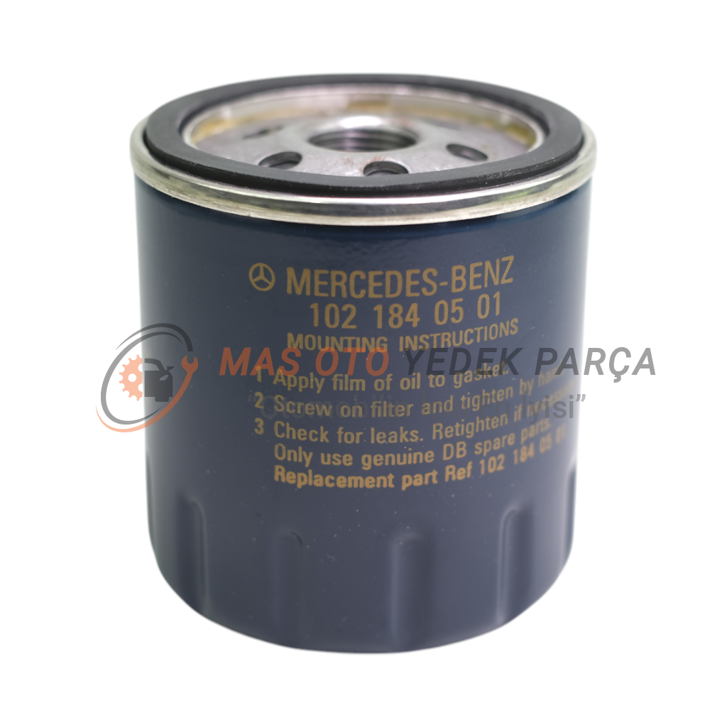 MERCEDES - BENZ W124-W201-W126 M102-M103 YAĞ FİLTRESİ ORIJINAL A1021840501