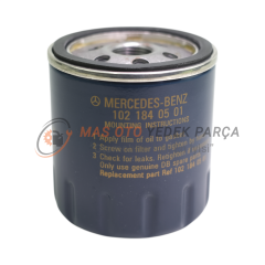 MERCEDES - BENZ W124-W201-W126 M102-M103 YAĞ FİLTRESİ ORIJINAL A1021840501