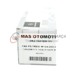 MERCEDES - BENZ W124-W202-W208-W210-W140 M104-M111 YAĞ FİLTRESİ A1041800109