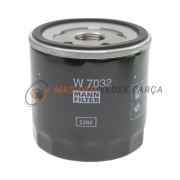 MERCEDES - BENZ W117 - W176 - W246 - W156 OM607 YAĞ FİLTRESİ A6071840225 MANN W7032