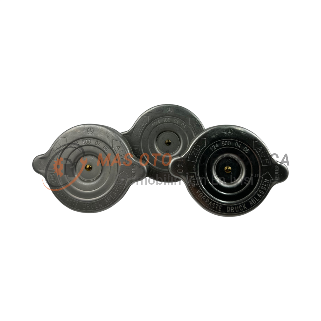 MERCEDES - BENZ W124-W201-W202-W208-W210 METAL YEDEK SU DEPO KAPAĞI A1245000406