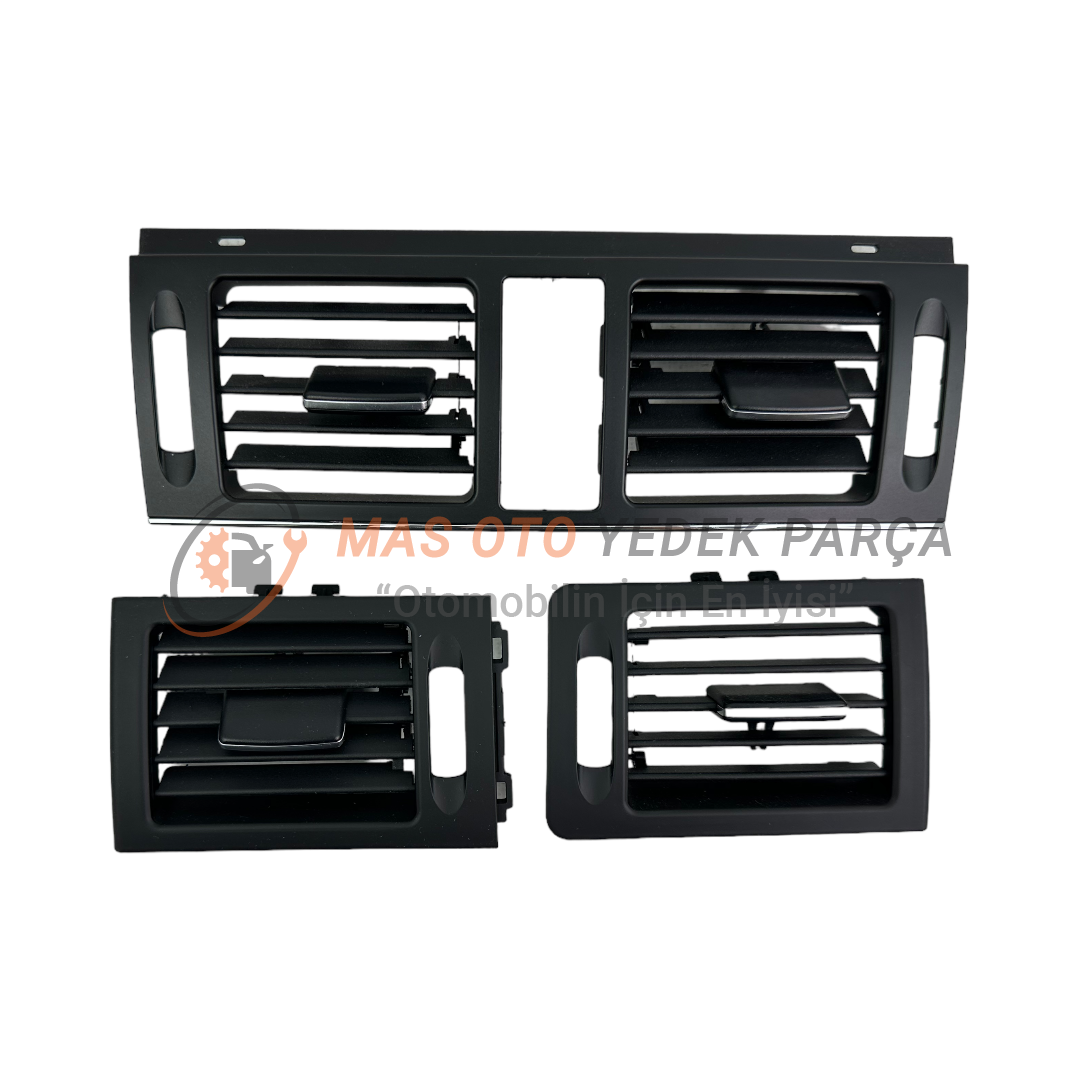 MERCEDES - BENZ W204 MAKYAJSIZ HAVALANDIRMA IZGARA TAKIMI ORTA SAĞ-SOL A2048304054 - A2048300754 - A2048300854