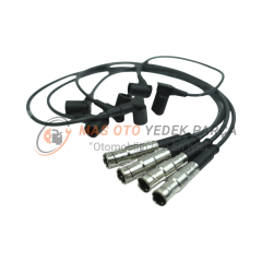 MERCEDES - BENZ W123 - W124 - W201 M102 BUJİ KABLOSU 4 SİLİNDİR BERU ZEF466 BOSCH 0986356333