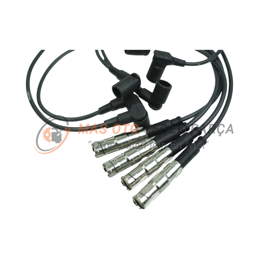MERCEDES - BENZ W123 - W124 - W201 M102 BUJİ KABLOSU 4 SİLİNDİR BERU ZEF466 BOSCH 0986356333
