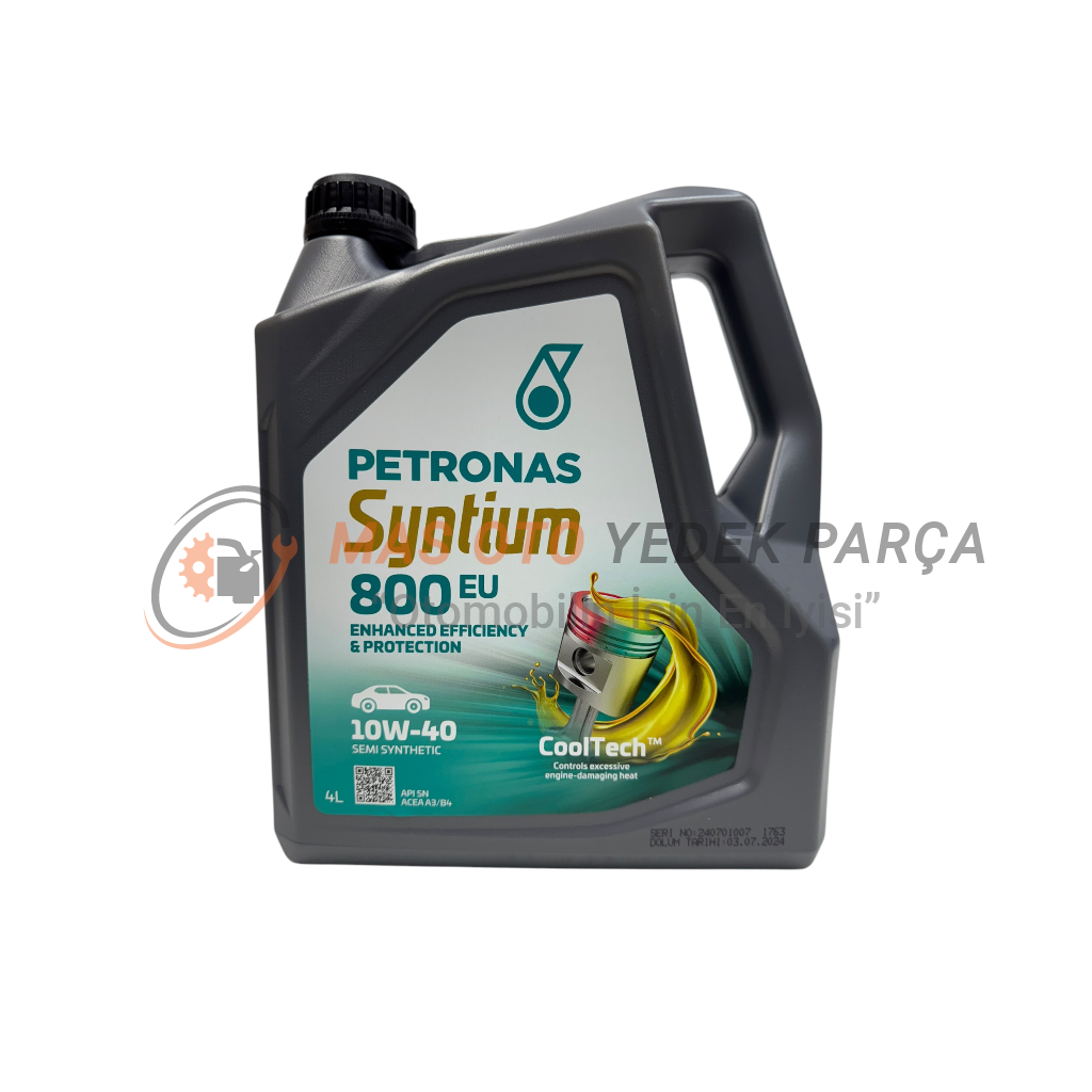 Petronas Syntium 800 EU 10W-40 4 lt Motor Yağı