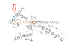 MERCEDES - BENZ W203-W209-W204-W207 SALINCAK BURCU : SAĞ - SOL A2033331014 LEMFÖRDER 2540301