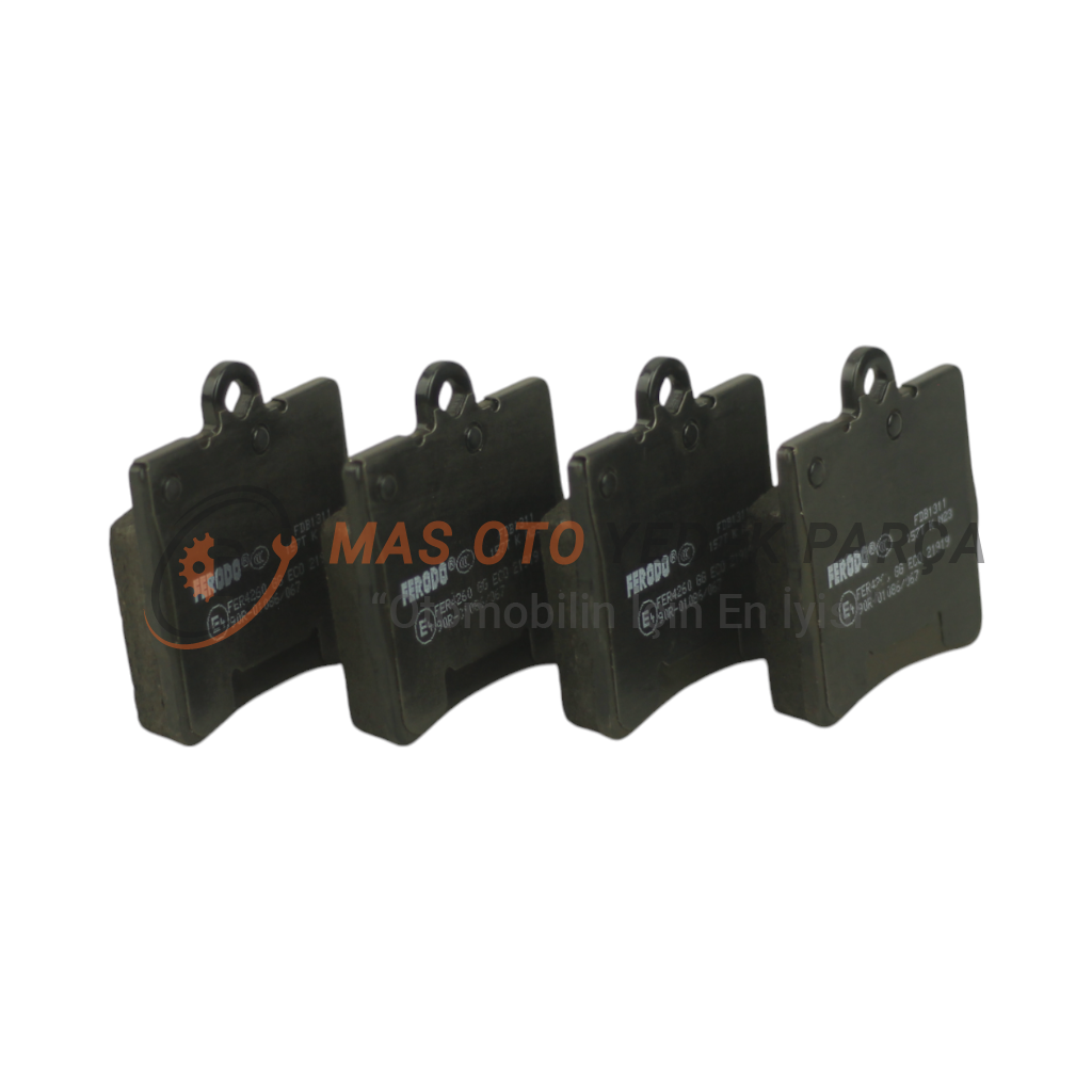 MERCEDES - BENZ W208-W210 FREN BALATASI : ARKA TEK PİMLİ A0024207420 FERODO FDB1311