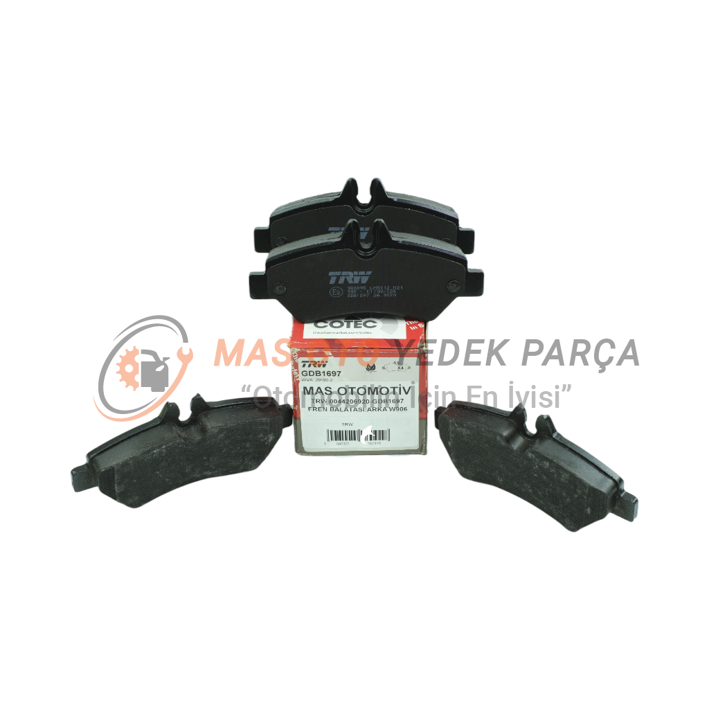MERCEDES - BENZ SPRINTER W906 FREN BALATASI : ARKA A0044206920 TRW GDB1697