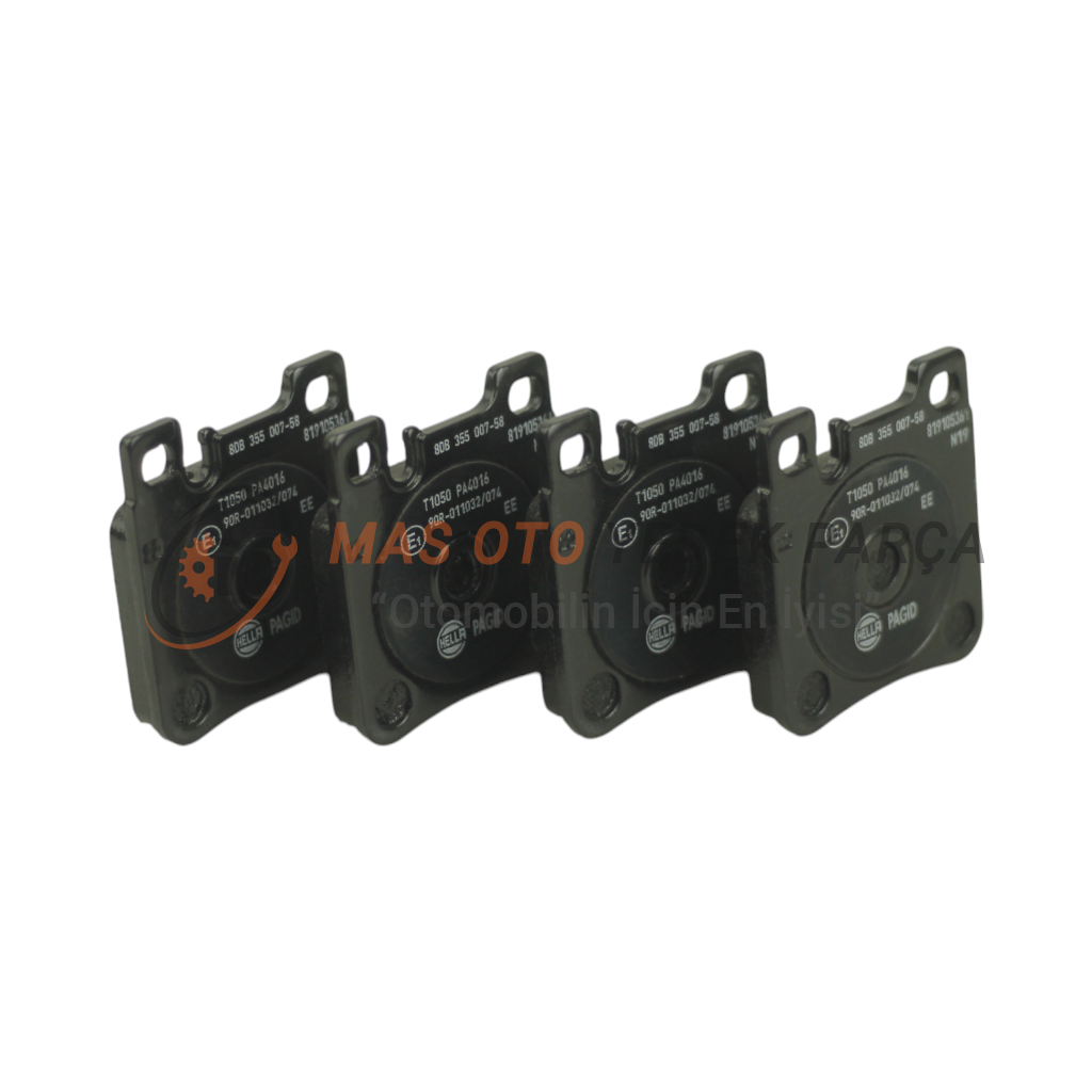 MERCEDES - BENZ W140 FREN BALATASI : ARKA A0044209220 HELLA-PAGID 8DB355007-581