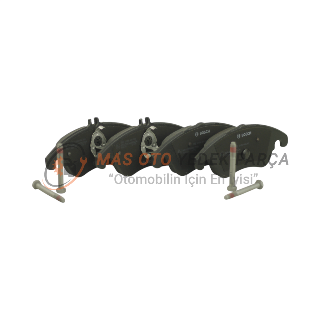MERCEDES - BENZ W204-W212-W218 FREN BALATASI : ÖN KULAKLI A0074207520 BOSCH 0986494263
