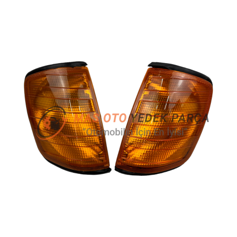 MERCEDES - BENZ W124 SİNYAL TAKIMI SARI RENK DUYLU  A1248260443 - A1248260543 DEPO