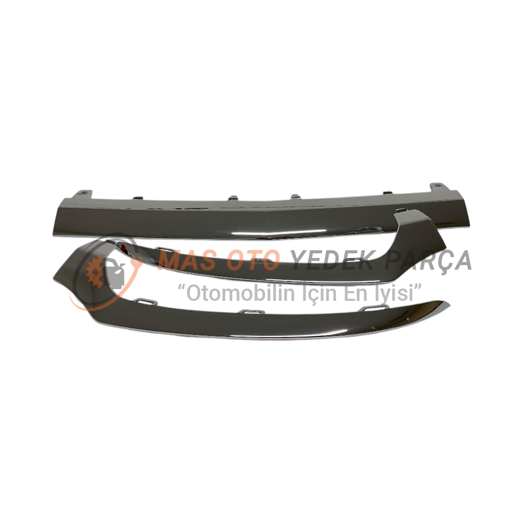 MERCEDES - BENZ W205 TAMPON NİKELAJ SİYAH SET SAĞ-ORTA-SOL