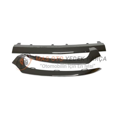 MERCEDES - BENZ W205 TAMPON NİKELAJ SİYAH SET SAĞ-ORTA-SOL