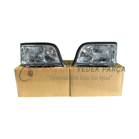 MERCEDES - BENZ W140 FAR TAKIMI : SAĞ - SOL A1408207361-A1408207461 DEPO