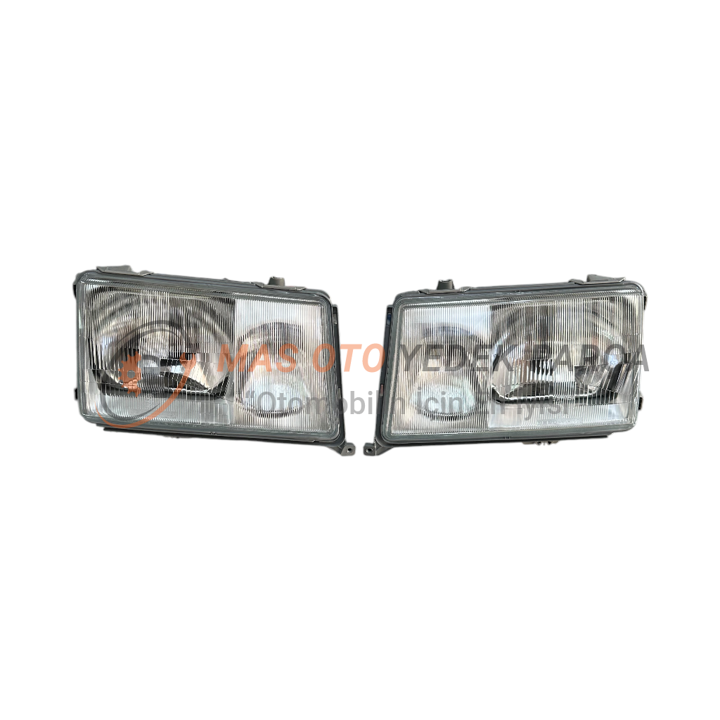 MERCEDES - BENZ W124 FAR TAKIMI : SAĞ-SOL MAKYAJSIZ 85-93 A1248203559-A1248203659 DEPO
