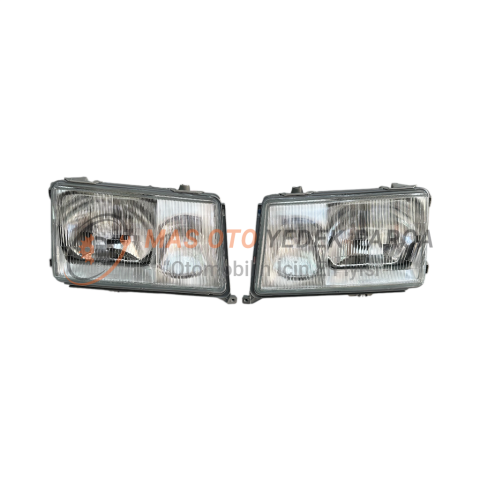 MERCEDES - BENZ W124 FAR TAKIMI : SAĞ-SOL MAKYAJSIZ 85-93 A1248203559-A1248203659 DEPO