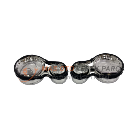 MERCEDES - BENZ W210 FAR CAMI : SAĞ-SOL TAKIM 95-99 A2108200366 - A2108200466