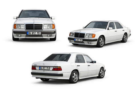MERCEDES - BENZ W124 AMG GEN1 BODY KİT ÖN-ARKA TAMPON MARŞPİYEL