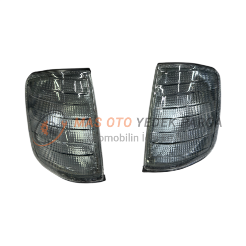MERCEDES - BENZ W124 SİNYAL TAKIMI FÜME RENK DUYLU A1248260743 - A1248260843