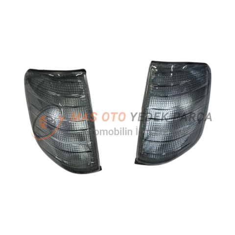 MERCEDES - BENZ W124 SİNYAL TAKIMI FÜME RENK DUYLU A1248260743 - A1248260843