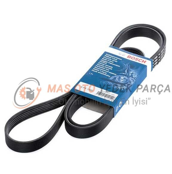 MOTOR KAYIŞI W124-W201(M102 MOTOR ) 2.0 KLİMALI KAYIŞ 6PK1980 BOSCH 1987947832